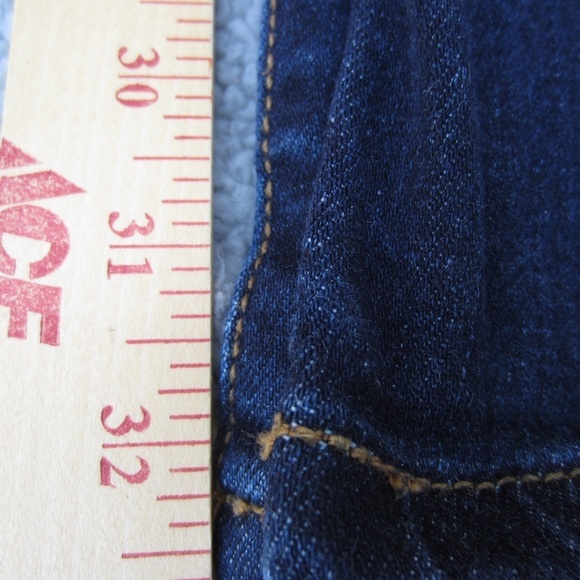 Judy Blue Jeans Womens15/32 Dark Wash Skinny Fit Stretch Mid Rise Comfy Casual - Picture 14 of 16